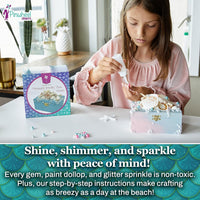 Pinwheel Crafts friendship bracelet kit with 100 floss threads, beads and storage bag - view 13