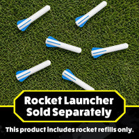 Stomp Rocket Jr Glow Rocket Refill Pack Soars Up to 100ft - Jr Glow Refill 6 Pack - image 2