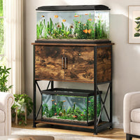 5-10 Gallon Fish Tank Stand - Rustic Brown / 20-29 Gallon - image 4