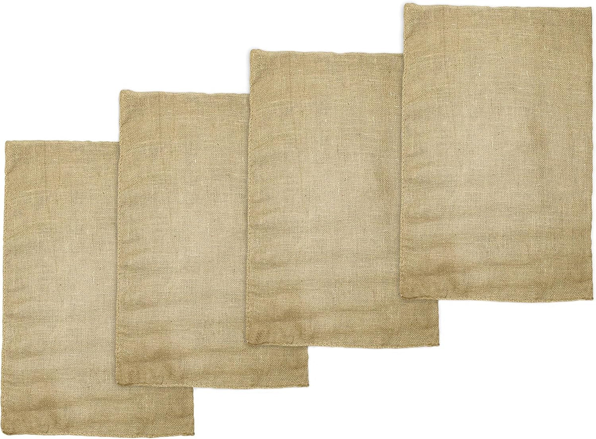 COTTON CRAFT Potato Sack Race Bag - 4 Pack - 24x39