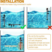 Orlushy Submersible Aquarium Heater - C200 - image 2