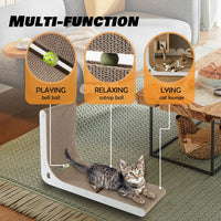 SMARTBEAN 3-Pack Cardboard Cat Scratcher for Indoor Cats - L-Shape Cat Scratcher - 1 pc - image 3