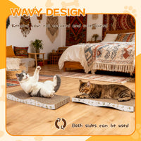 PatiencET Cat Scratch Pad with Box - Waved - 2 Pack - image 4