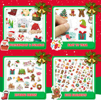 LINAYE 24 Sheets Happy Birthday Stickers, 730 Counts - Christmas 24 Sheets - image 4