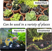 CJGQ 2.4lb Aquarium Gravel for Plants - Black / 45 lb (1/4 in) - image 4