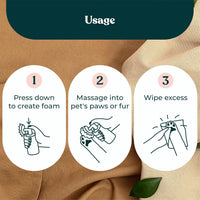 Gentle Creatures Magic Foam Dog Paw Cleaner with Scrubber Brush - Refill (Pack of 2) - image 3