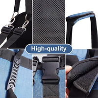 COODEO Dog Carry Sling, Emergency Backpack Pet Legs Support & Rehabilitation Dog Lift Harness - Blue / Large - image 3