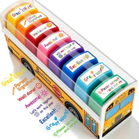 Teacher Stamps for Grading Classroom - School Bus Stamp