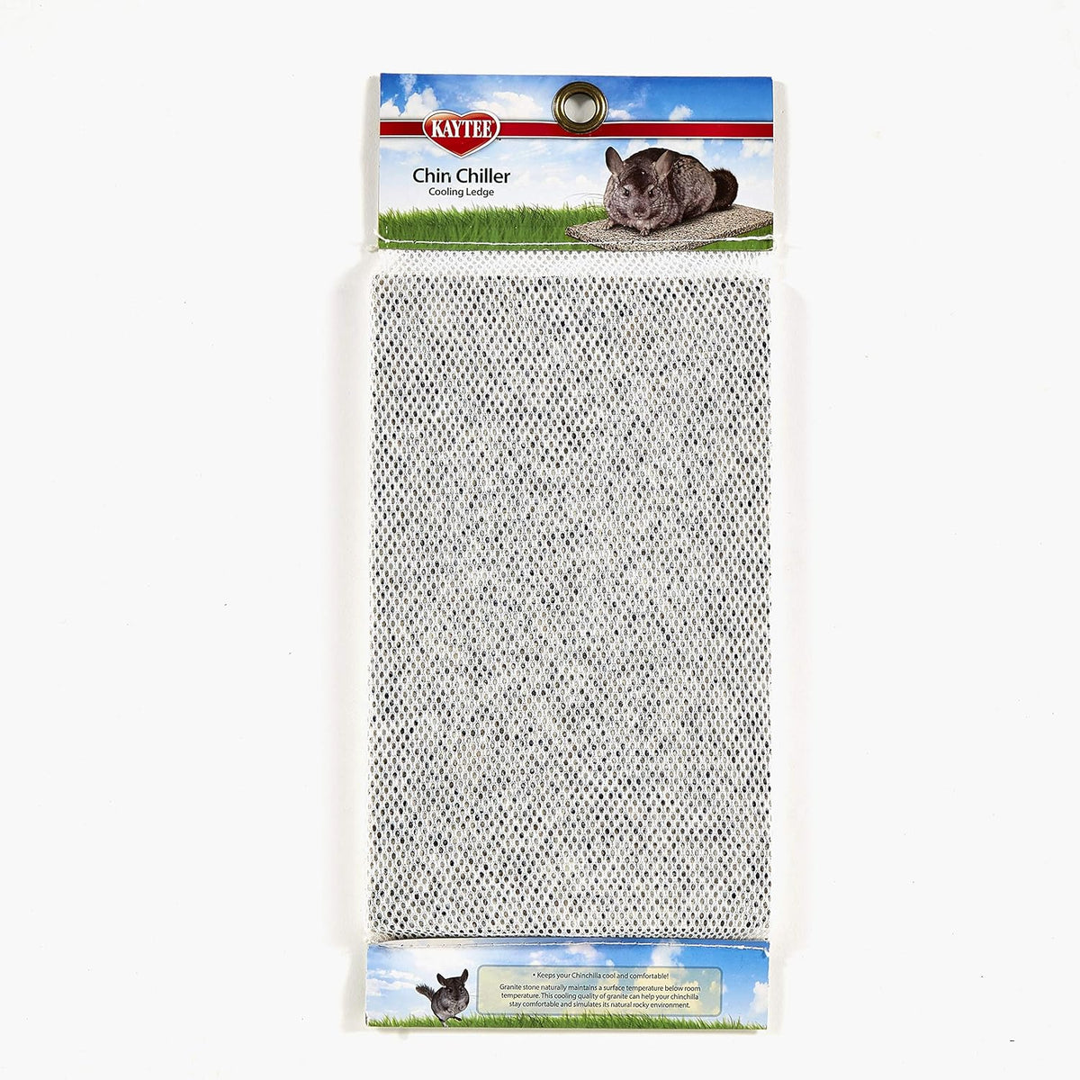 Kaytee Chinchilla Chiller Granite Stone – Essentials for Fish - 6 Inches x 10 Inches