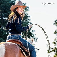 Equithrive Original Joint Supplement Powder with Resveratrol and Hyaluronic Acid for Horses, Equine Care, Molasses Flavor, 8 lbs