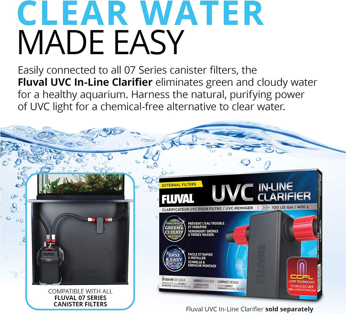Fluval 207 Perfomance Canister Filter for Aquariums up to 45 Gallons – Essentials for Fish - 45 Gallons - image 4
