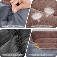 Dog Beds for Jumbo Dogs, Large Pet Beds Machine Washable, Soft Dog Sofa Bed with Non-Slip Bottom