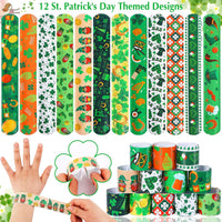Junebrushs 56 fall Thanksgiving slap bracelets with turkey, pumpkin and leaf designs - view 32