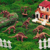 VICROIC dinosaur fossil skeleton toys, 60 assorted plastic figures - view 8