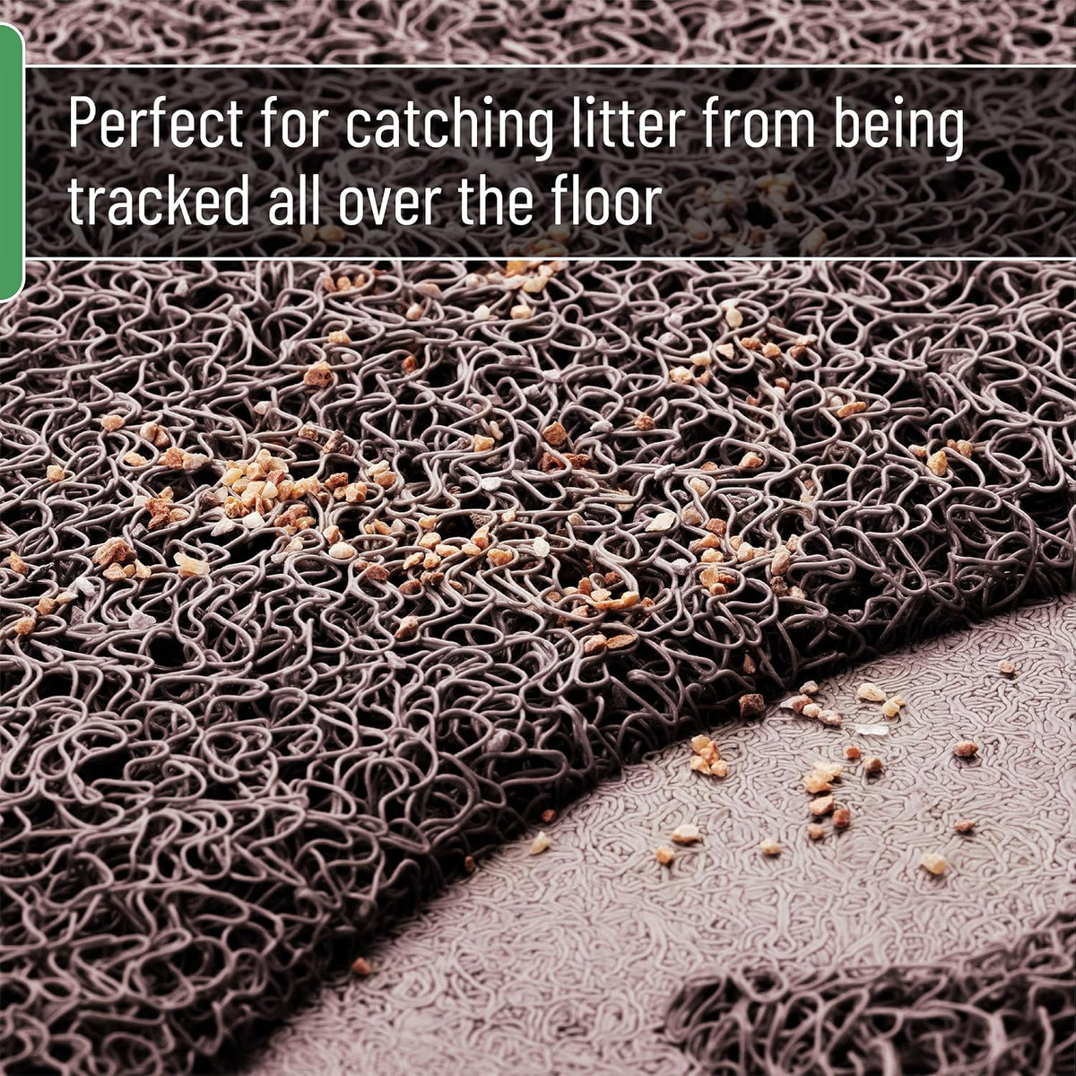 Mr. Pen, Large Cat Litter Mat, 23”x 35” - Brown - image 3