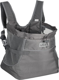 Outward Hound PupPak Dog Front Carrier, 12.5" x 9" x 14" - Grey / 12.5"L x 9.0"W x 14.0"H