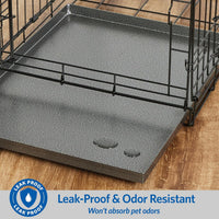 MidWest Homes for Pets Metal Dog Crate Replacement Pan - Sliver / 48 Inch - image 4