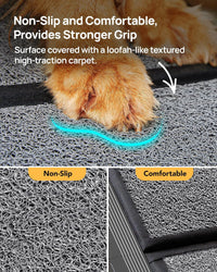 Dog Ramp for Cars, 71" L × 17.2" W, Extra-Long Foldable – Essentials for Dogs - 63" L x 17.2" W with Dog Pattern Upgraded - image 3