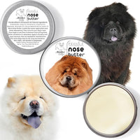 The Blissful Dog Chow Nose Butter for Dry, Cracked Skin, Lick-Safe Dog Nose Balm with Moisturizing Shea Butter, Almond, Olive, and Essential Oils, Pet Supplies, Uncented, 8 oz.