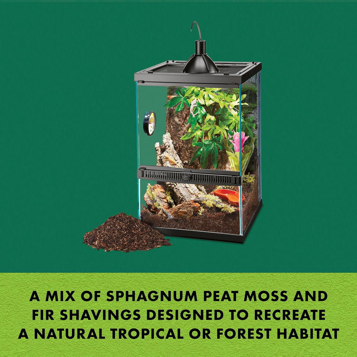 Zilla Jungle Mix Terrarium Substrate Bedding, 8 Quart – Daily Care for Reptiles And Amphibians - 8 Quarts (Pack of 1) - image 2