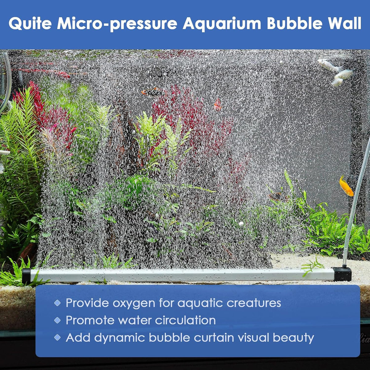 hygger Aquarium Bubble Strip - 16.9 Inch - image 3