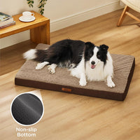 LE SURE Waterproof Dog Bed Cover Replacement - X-Large / Brown-Sherpa / Fleece - image 3