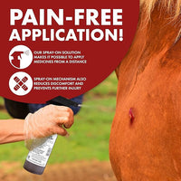 Underwood Topical Horse Care Wound Spray - 16oz Refill Horse Wound Care Horse Essentials for Quick Healing of Cuts – Horse First Aid Kit & Wound Care for Dogs – Equine First Aid Kit & Dog Wound Heal