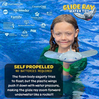 Swimming Pool Toys for Kids: Stingray Pool Torpedo Swim Toy - image 2