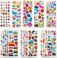 Puffy 3D Sticker for Kid & Toddler 500+ Variety Pack Cute Scrapbook - Basic Style 2