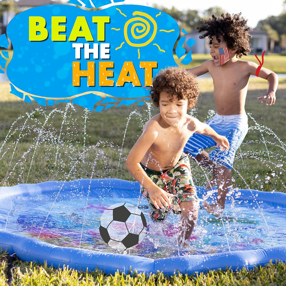 SplashEZ 3-in-1 Splash Pad - Sea World | 89 Inch XXL - image 4