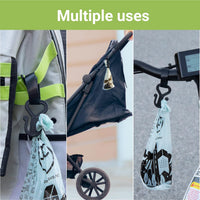 SVD.PET Dog Poop Bag Holder, Waste Bag Holder - 2 Count (Pack of 1) / Black - image 2