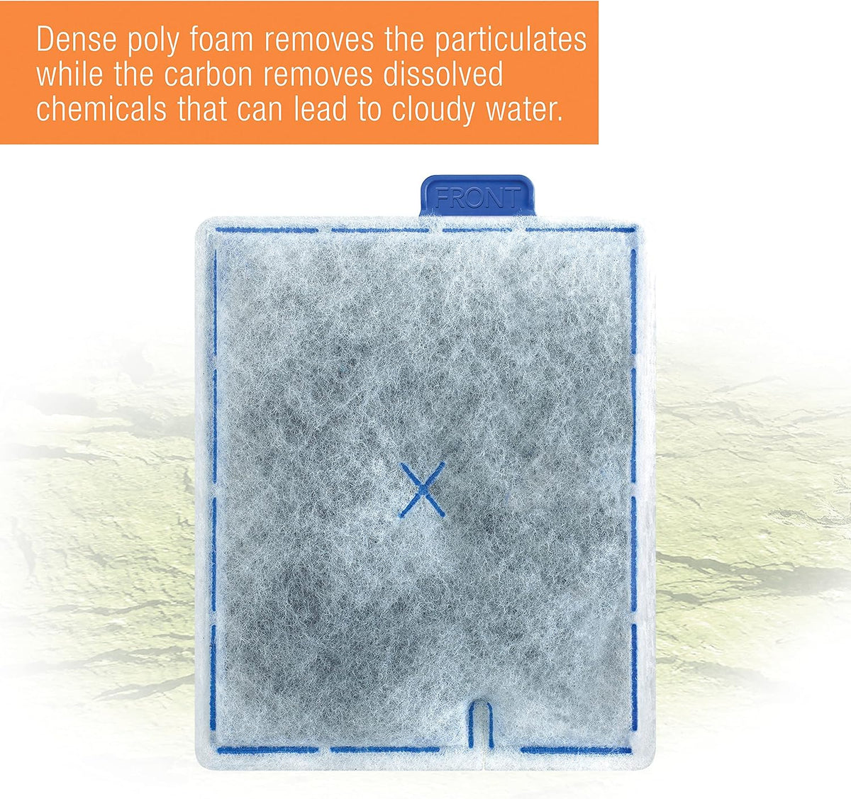 Zilla Reptile Pet Terrarium Water Filter Replacement Cartridge - Large (Pack of 2) - image 3