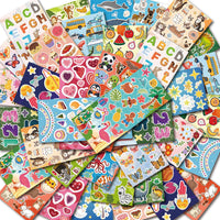 36 Sheets Stickers for Kids, Cute Stickers Pack for Scrapbook - Sticker Sheets