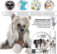 The Blissful Dog Chinese Crested Unscented Nose Butter, 2-Ounce