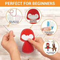 Craftorama Sewing Kit for Kids - Wild Animals - image 3