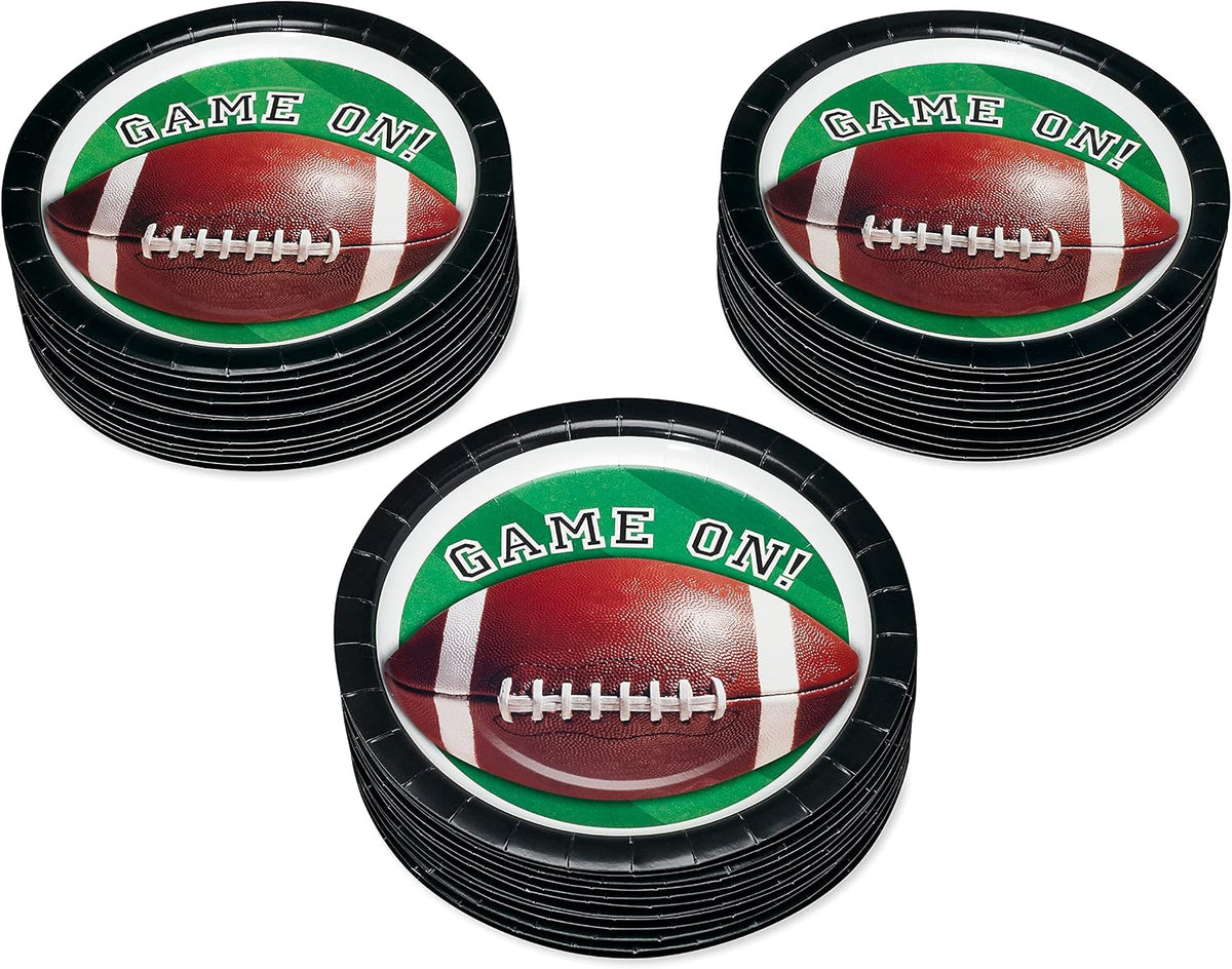 American Greetings Football Party Supplies - Dinner Plates - image 2