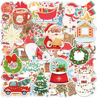 Stickers for Kids, Water Bottle Scrapbook Stickers for Toddlers - Christmas