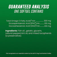 Nutramax Welactin 3 - Canine 120 - Softgel Caps, Welactin Omega-3 Skin and Coat Support