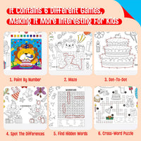 SpriteGru jumbo Halloween coloring poster with ghosts, pumpkins and witches - view 19