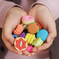 Mr. Pen, Mini Food Pencil Erasers Toy Set - Bright 1 - image 4