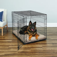 New World by Midwest 42-Inch Single Door Crate, for Large Breeds - Single Door - Black / XL (48"L) - image 2