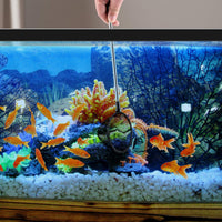Lpraer Aquarium Fish Net with Extendable Stainless Steel Long Handle - 3.5+5 inch-2 Pack Bundle - image 4