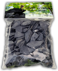 Natural Slate Stone 1/2 to 1 inch. Perfect Size for Miniature - 2lbs grey - image 3