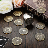 Misdary memento mori challenge coins in classic style copper finish with medallion box - view 8