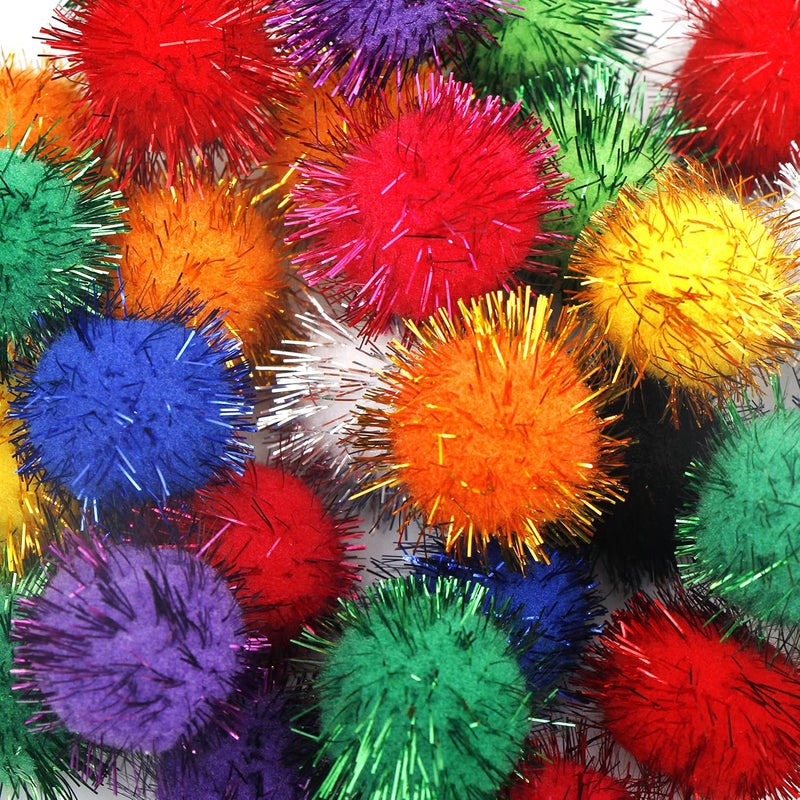 Youngever 30 Pack Sparkle Balls, Interactive Cat & Kitten Toys