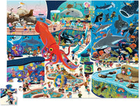 60 pc Above & Below/Earth & Space – Fun for Kids & Family - Day at the Aquarium - image 2