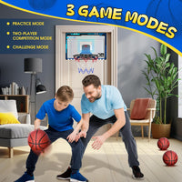 Indoor Basketball Hoop with Auto Scoring - LED Basketball Hoop & Scoreboard - image 3