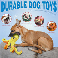 LEGEND SANDY Tough Dog Toys - 1 Pack Yellow Octopus - image 4