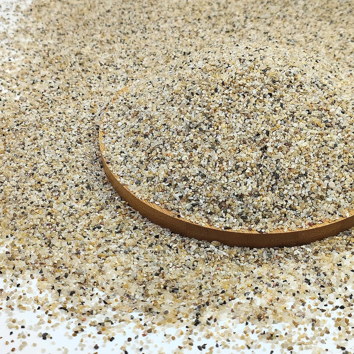 5 lbs Aquarium Sand, Beige Fish Tank Sand - Mixed / 20 LB