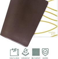 CROXTON & CO. Non-Slip Faux Leather Pet Feeding Mat for Dog Bowls - Bone Appétit - image 3